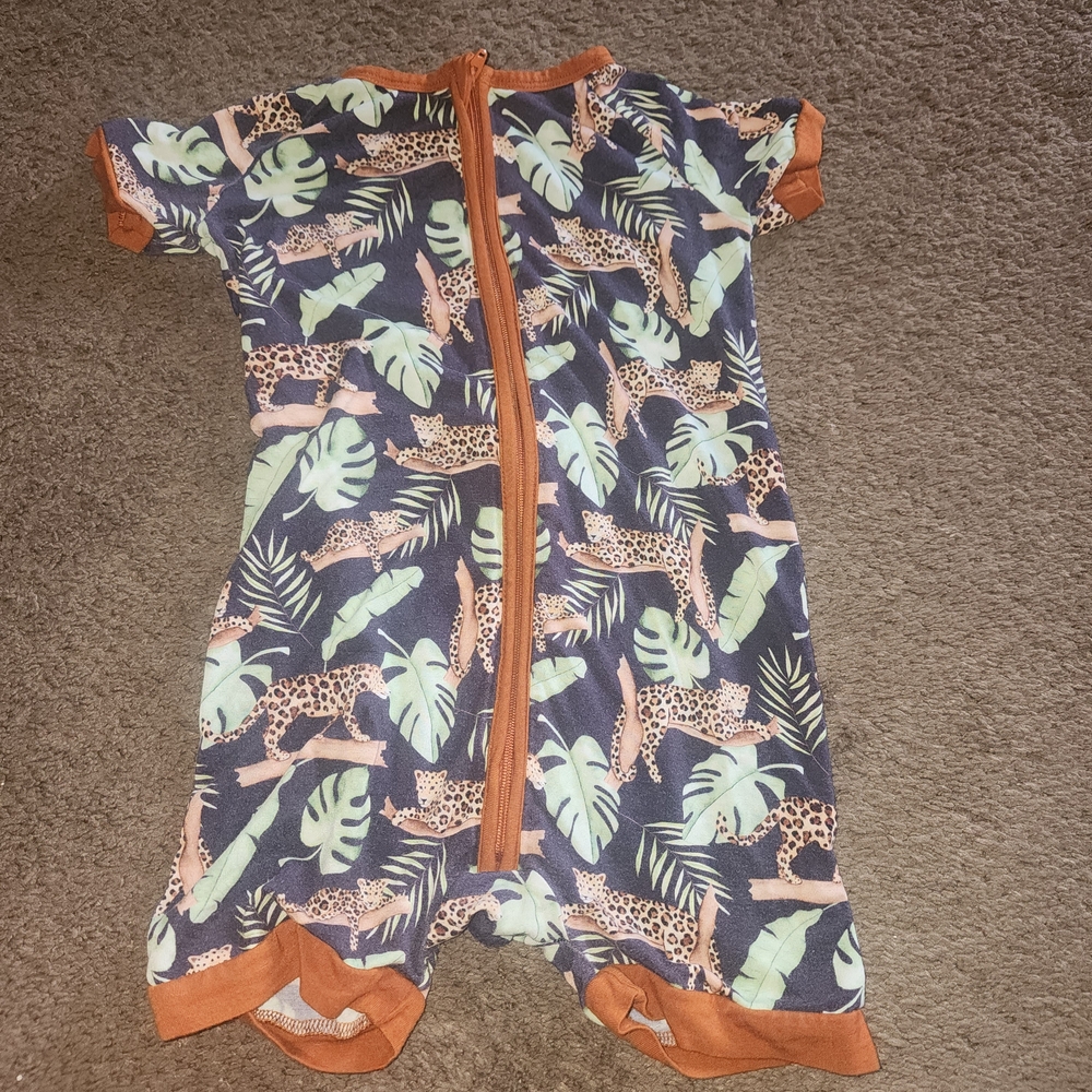 Kids Jungle Print Pajamas